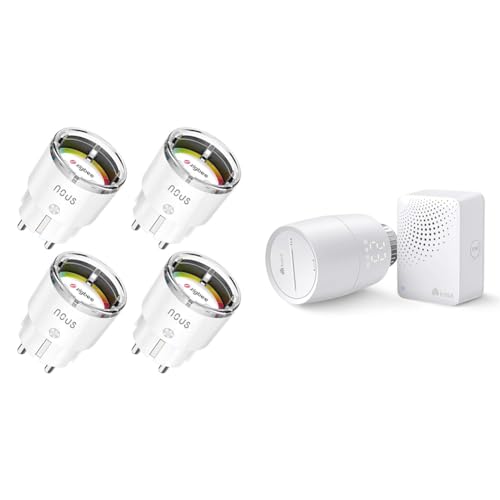 NOUS A1Z Zigbee Steckdose & Kasa Smartes Heizkörperthermostat KE100 KIT von NOUS