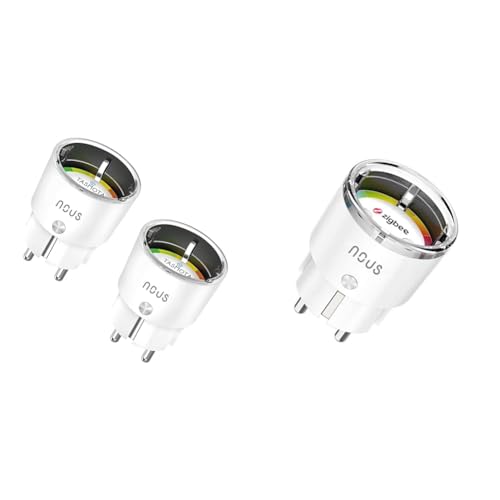Tasmota Steckdose NOUS A1T - Kleinste Wlan ESP8266 smart plug. 16A mini wifi steckdosen mit stromverbrauch stromzähler & A1Z Zigbee Steckdose Tasmota Steckdose NOUS A1T - Kleinste Wlan ESP8266 smart plug. 16A mini wifi steckdosen mit stromverbrauch stromzähler & A1Z Zigbee Steckdose von NOUS