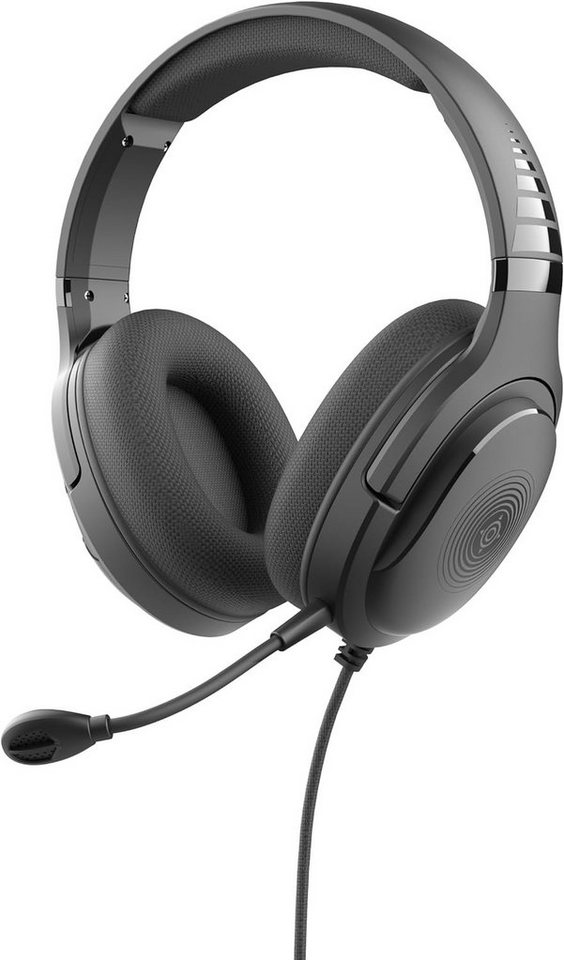 NOVA GAMING Gaming-Headset (Over-Ear-Kopfhörer sorgt für vollständiges Eintauchen, Mit Kabel, mit Abnehmbarem Mikrofon, leichtes und Komfortables Gamer-Zubehör) von NOVA GAMING