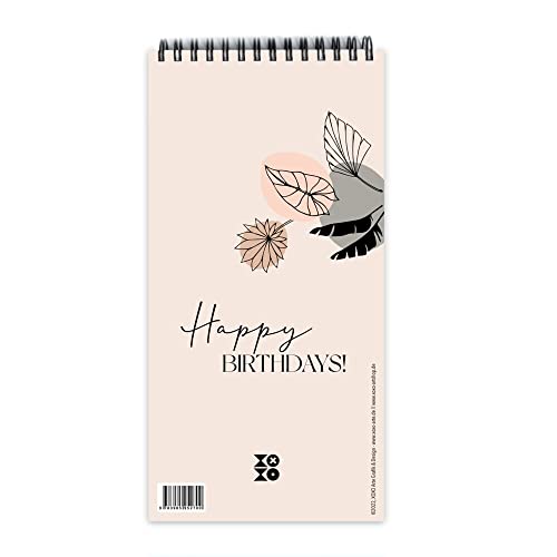 Geburtstagskalender "leaves line art", ohne Jahreszahl: Ein Wandschmuck für Designliebhaber: Der dekorativer Geburstagskalender von XOXO Arte Geburtstagskalender "leaves line art", ohne Jahreszahl: Ein Wandschmuck für Designliebhaber: Der dekorativer Geburstagskalender von XOXO Arte von NOVA MD