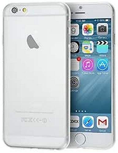 NOVAGO TPU Gel-Schutzhülle für iPhone 6, iPhone 6S 4.7" - flexibel, dünn, matt (mit Anti-Staub-Stecker) von NOVAGO