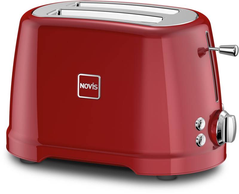 Toaster T2 Kompakt-Toaster rot von NOVIS