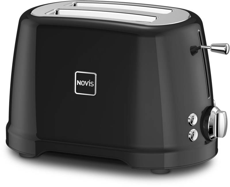 Toaster T2 Kompakt-Toaster schwarz von NOVIS