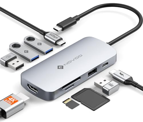 NOVOO USB C Hub Multiport 9-in-1 R9C von NOVOO