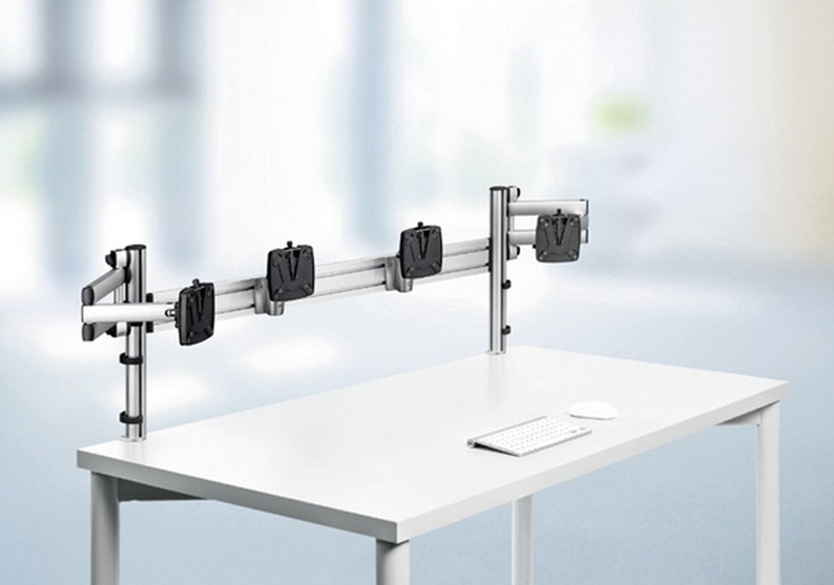 NOVUS Bildschirmträger Control Centersilber/anthrazit Monitor-Halterung NOVUS Bildschirmträger Control Centersilber/anthrazit Monitor-Halterung von NOVUS