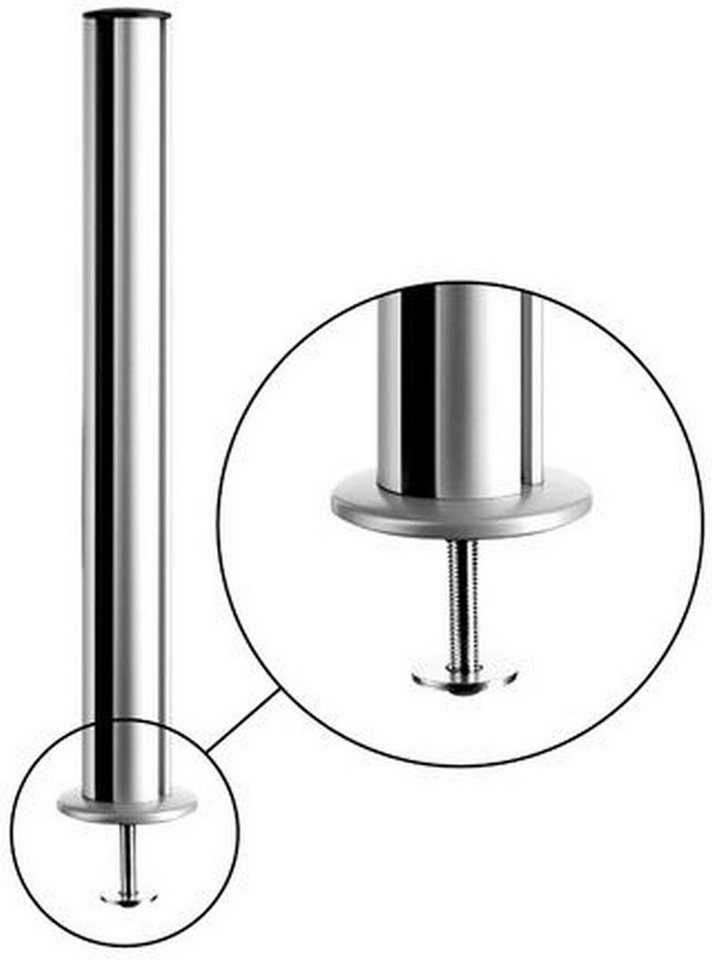 NOVUS TSS-Säule 445mm mit Bohrschraubbefestigung silber. Monitor-Halterung NOVUS TSS-Säule 445mm mit Bohrschraubbefestigung silber. Monitor-Halterung von NOVUS