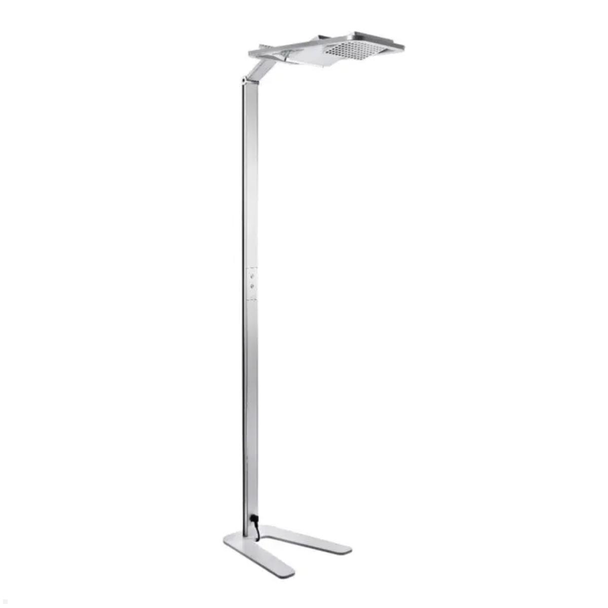 Novus Attenzia space active HCL BT LED Stehleuchte, silber (740+6199+001) von NOVUS