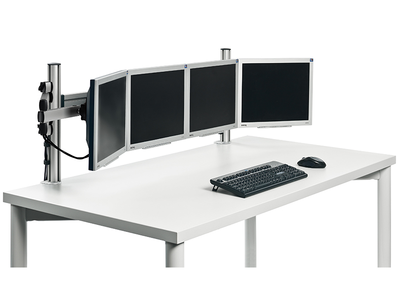 Novus Mehrplatzset Control Center 4-fach Monitor Tischhalterung (220+0130+000) von NOVUS