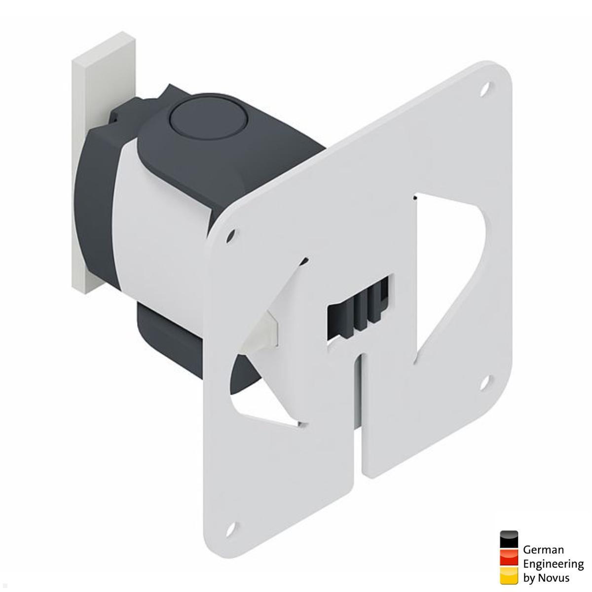 Novus POS Arm Monitorhalter kurz (852+0709+001), silber von NOVUS