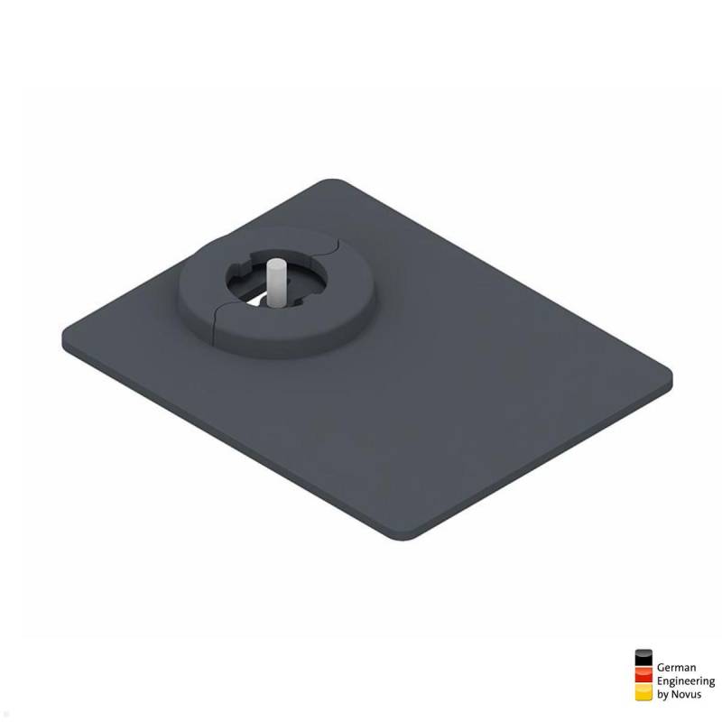 Novus Zubeh?r POS Standfu?-Platte 200x250 mm (795+1705+016), anthrazit von NOVUS