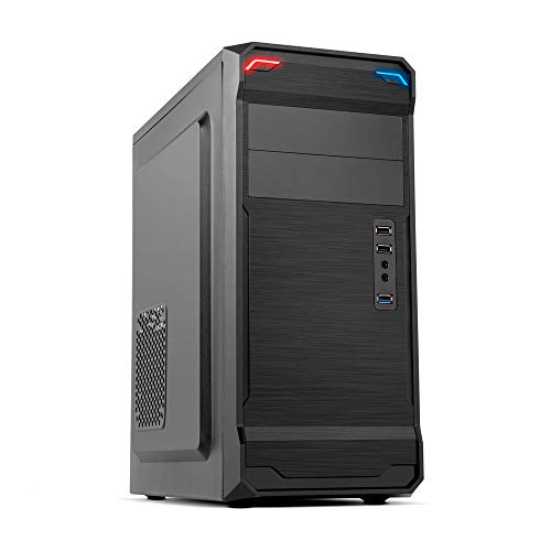 NOX KORE -NXKORE - ATX und Micro ATX Semitower, USB 3.0, Front mit gebürstetem Metalleffekt, 3 Lüfter, 355-mm-Grafikkompatibel, bis zu 6 Festplatten, Schwarz NOX KORE -NXKORE - ATX und Micro ATX Semitower, USB 3.0, Front mit gebürstetem Metalleffekt, 3 Lüfter, 355-mm-Grafikkompatibel, bis zu 6 Festplatten, Schwarz von NOX XTREME PRODUCTS