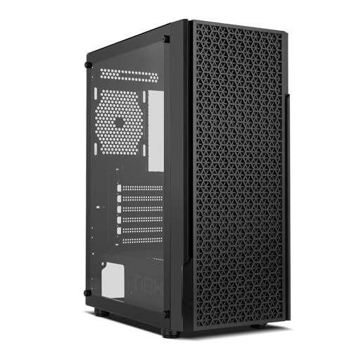 NOX XTREME PRODUCTS Infinity BETA - Semitower M-ATX | ITX, Seitenfenster aus gehärtetem Glas, Frontgitter, Platz für 8 Lüfter, Komp. Grafikkarten bis 300mm, USB 3.0, Schwarz. NOX XTREME PRODUCTS Infinity BETA - Semitower M-ATX | ITX, Seitenfenster aus gehärtetem Glas, Frontgitter, Platz für 8 Lüfter, Komp. Grafikkarten bis 300mm, USB 3.0, Schwarz. von NOX XTREME PRODUCTS