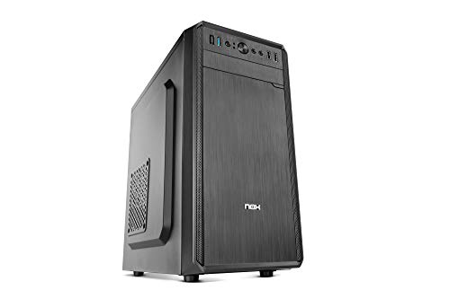 NOX lite030 Midi-Tower schwarz 500 W PC-Gehäuse PC-Gehäuse (Midi-Tower, PC, Kunststoff, SPCC, Micro-ATX, Mini-ITX, Schwarz, Haus/Büro) von NOX XTREME PRODUCTS