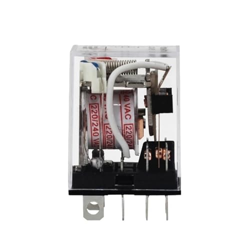 1 STÜCKE JQX-13F HH62P Hochleistungsrelaisspule Allgemeiner elektromagnetischer Relaisschalter mit Sockelsockel AC110V 220V DC12V 24V 10A(AC,36V-With base) von NOZLIHMH
