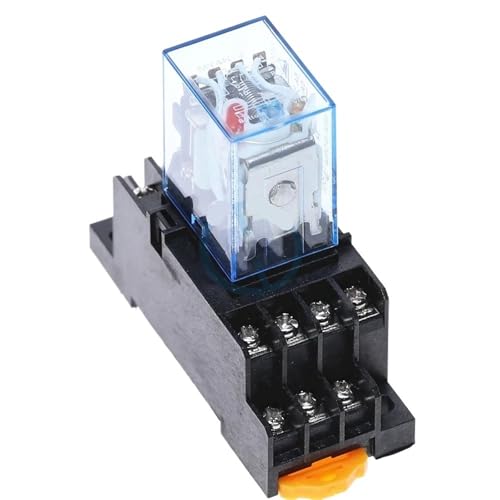 1 STÜCKE MY4NJ 14PIN Elektronisches Mikroelektromagnetisches Relais 5A Spule Mit PYF14A Sockel Basis DC12V DC24V AC110V 220 V(DC12V) von NOZLIHMH