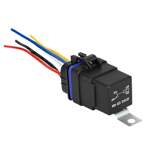 1 stücke Auto Auto Automobil Relais Integrierte Verdrahtete DC12V 40A 5Pin 4pin 105mm Länge Drähte(4 Pin) von NOZLIHMH