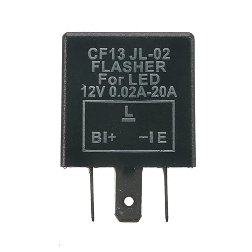 3 Pin CF13 CF14 JL-02 Elektronische Auto Blinker Blink Relais 12V DC 1PCS(CF13) von NOZLIHMH