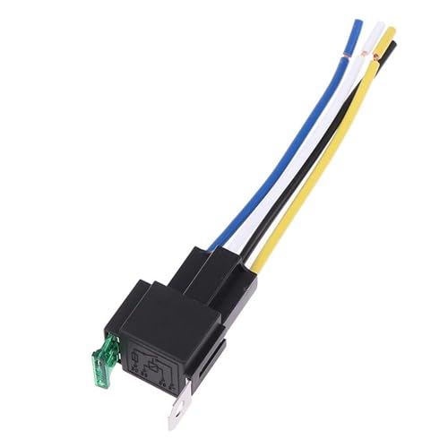 4/5pin 30A Auto Relais Mit Sicherung Spule Spannung 12/24V DC 1PCS(12V4P) von NOZLIHMH