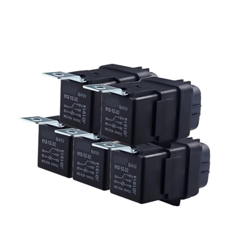 4W 12V/24V 4Pin 5Pin 40A Auto Relais JD1912 JD1914 JD2912 JD2914 5PCS(12V 5Pin) von NOZLIHMH