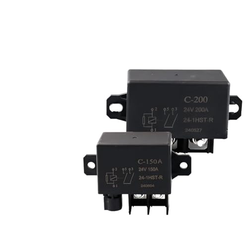 C150/200A 12V/24V 150A/200A Kfz-Relais 1 Stück(C200 12V) von NOZLIHMH