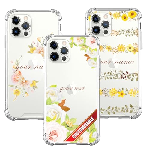 NP-CASER Personalisierte Hülle für das iPhone 16 15 14 13 12 11 Pro Plus Foto Bild Text Individuelle HandyHülle Selbst Gestalten mit Eigenem Schutzhülle Cover Case von NP-Caser