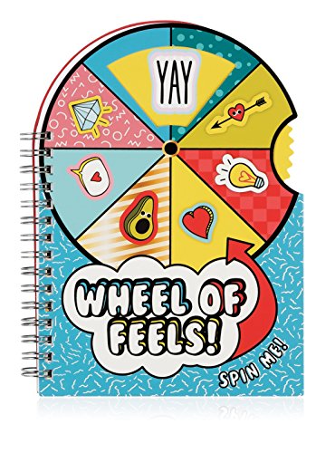 NPW NPW53012 Spiralbinder Notizbuch Notizblock - Vibe Squad Wheels of Feels Stimmung von NPW