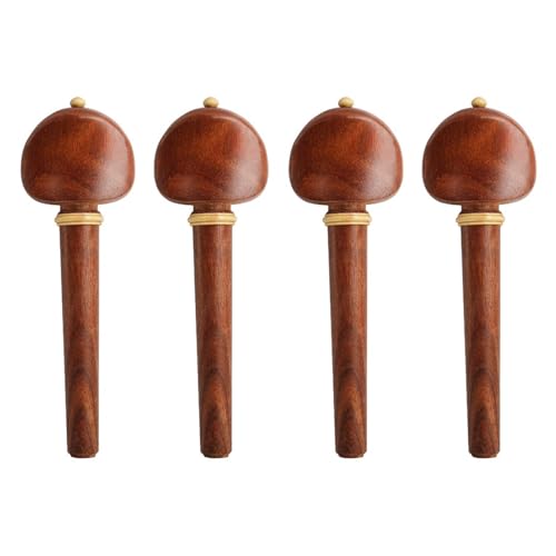 Cello-Heringe, Cello-Stimmwirbel, Teil für Musikinstrumente, für Stimmwirbel, Cello, Reibahle, Stimmgerät, 4 Stück von NPXUAMTJ