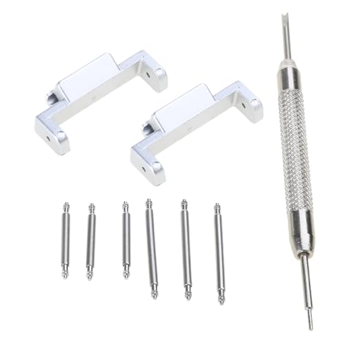 NPXUAMTJ 1 Paar Watch Band Adapter Armband Gurt Link Anhang Mit Installationswerkzeugen 22 Mm Für DW-5600 DW-6900 DW-9052 GLS-8900 von NPXUAMTJ