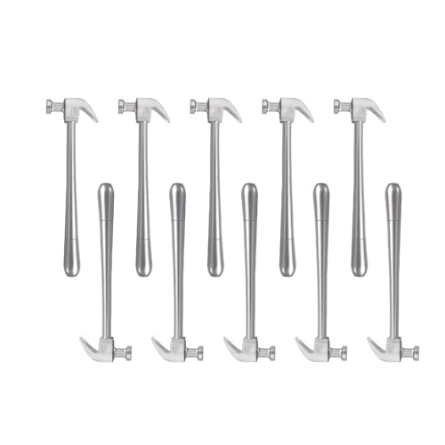 NPXUAMTJ 10 x 0,5 mm Gelschreiber, glattes Schreibwaren, Hammerförmiger Gelschreiber, Schraubenschlüsselförmiger Kugelschreiber von NPXUAMTJ