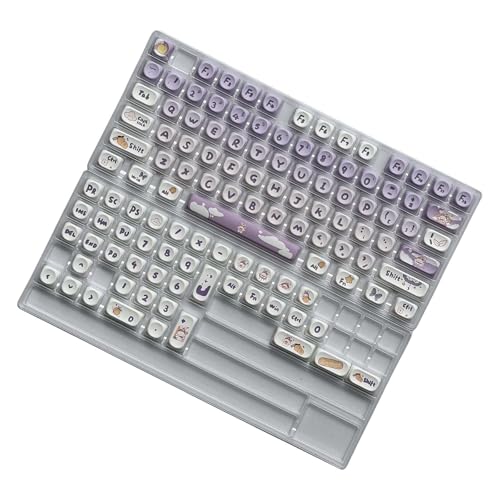 NPXUAMTJ 116Keys Keycaps Cartoon Animal Keycap Set Verbessert Die Tipperfahrung Für Mechanische Tastatur Anpassbar von NPXUAMTJ