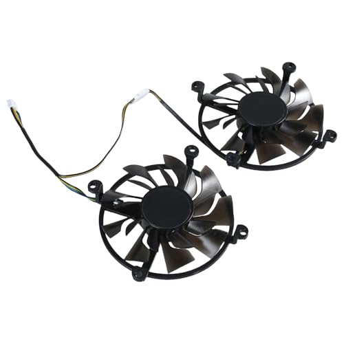 NPXUAMTJ 2 Stück 86 Mm 12 V 4-poliger VGA Lüfter Für GTX1060 GTX960 GTX950 Grafikkartenlüfter von NPXUAMTJ