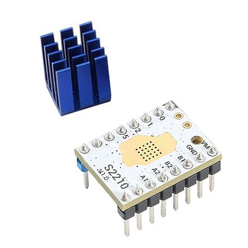 NPXUAMTJ Effizientes Schrittmotor Treibermodul TMC2210-Chip Leiser Treiber Präzises Motion Control Treibermodul Zubehör NPXUAMTJ Effizientes Schrittmotor Treibermodul TMC2210-Chip Leiser Treiber Präzises Motion Control Treibermodul Zubehör von NPXUAMTJ