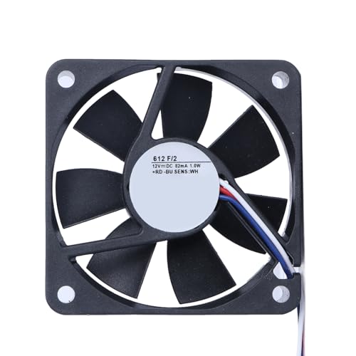NPXUAMTJ Fortschrittlicher 612F/2 12-V Lüfter Effiziente Kühllösung Für Computergehäuse Laptop Kühlkörper NPXUAMTJ Fortschrittlicher 612F/2 12-V Lüfter Effiziente Kühllösung Für Computergehäuse Laptop Kühlkörper von NPXUAMTJ