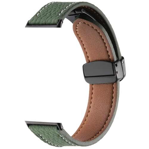 NPXUAMTJ Leder Handgelenkgurt Modische Leder Ersatzgurt Bequeme Sports Smartwatches Bandble Für Fit 3 von NPXUAMTJ
