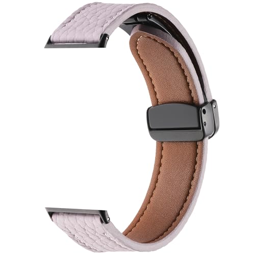 NPXUAMTJ Leder Handgelenkgurt Modische Leder Ersatzgurt Bequeme Sports Smartwatches Bandble Für Fit 3 von NPXUAMTJ