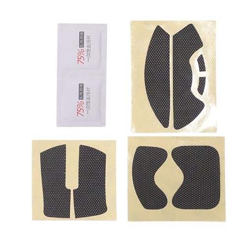 NPXUAMTJ Maushaut Maus Antislip Grip Tape Maus Schlittschuhe Maus Seitenaufkleber Für Depondder Hyperspeed Mausfeuchtigkeit Dochting von NPXUAMTJ