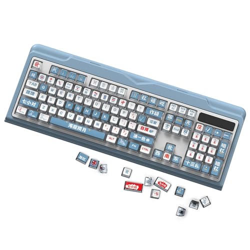 NPXUAMTJ Puddings Translucents Tastenkappe Mahjong Tastenkappe 116 Tasten ASAs Höhe Mechanische Tastaturen Tastenkappen NPXUAMTJ Puddings Translucents Tastenkappe Mahjong Tastenkappe 116 Tasten ASAs Höhe Mechanische Tastaturen Tastenkappen von NPXUAMTJ