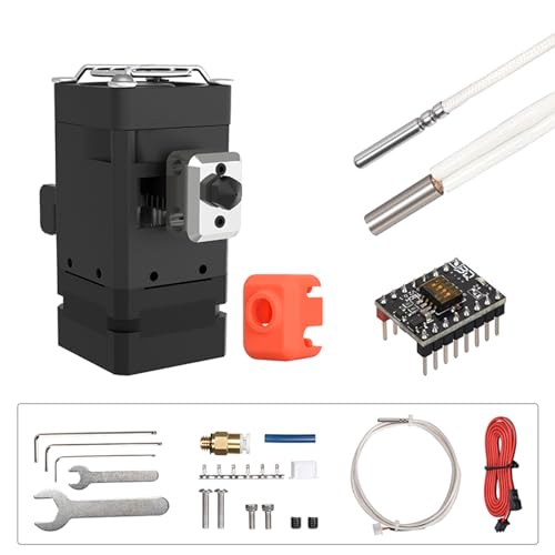 NPXUAMTJ Verbesserter 500°C Extruder 3D Drucker Direktextruder Hochtemperatur Extruder Mit PT100 Max31865 Für 3D Drucker von NPXUAMTJ