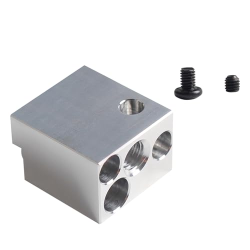NPXUAMTJ Vielseitigkeit 3D Drucker Metall Hot End Heizblock Für SV07 Drucker Hotend Block Geeignet Für Alle Benutzer Bürobedarf von NPXUAMTJ