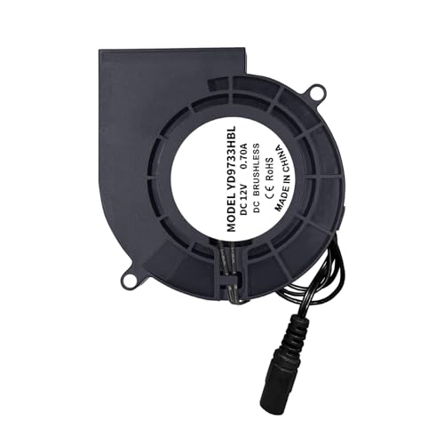 Compact 12V Bürstenloser Gebläseventilator 97 Mm Kugellager Zentrifugallüfter Für Computerkühlung Und Grillraucherbeatmung Compact 12V Bürstenloser Gebläseventilator 97 Mm Kugellager Zentrifugallüfter Für Computerkühlung Und Grillraucherbeatmung von NPYQ