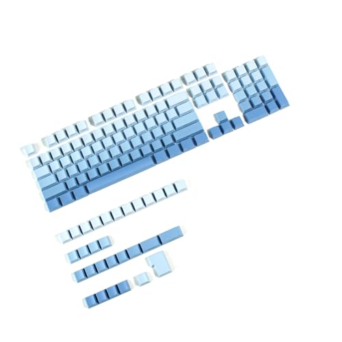 NPYQ 134PCS Tastenkappen Hitzesublimiertes Tastenkappen Set Mit Farbstoff Subbed Farbe OEM Höhe Für Mechanische Tastatur Für Schreibkräfte von NPYQ