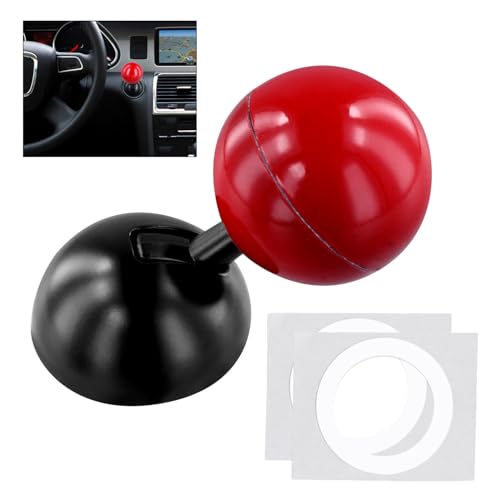 NQEUEPN Auto Startknopf Joystick, 8,5x4cm Joystick-Autostarter Zuverlässig Auto Startknopf Hebel Auto EIN-Knopf-Startknopfwippe Push-to-Start-Zubehör für die Innenausstattung des Autos (Rot) von NQEUEPN