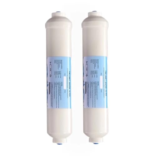 2 Stück T33 Alkalische Mineralisierungskartusche mit Kohlestäben for Wasserreiniger – Umkehrosmose-Kühlschrankkartusche for bessere Wasserqualität und Gesundheit 2 Stück T33 Alkalische Mineralisierungskartusche mit Kohlestäben for Wasserreiniger – Umkehrosmose-Kühlschrankkartusche for bessere Wasserqualität und Gesundheit von NRDHGS