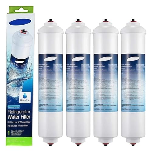 DA29-10105J Kühlschrank-Wasserfilter, Inline-Wasserfilter kompatibel mit AquaPure Plus HAFEX EXP, hocheffiziente Filtration(4pcs) von NRDHGS
