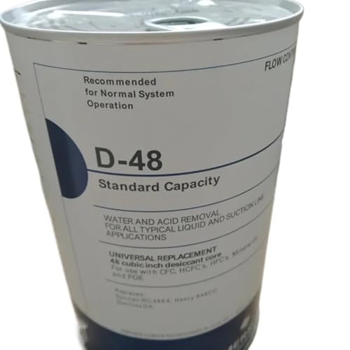 Kompatibel mit CSH95CSW BITZER Kälteschraubenkompressor-Ölfilterpatrone – 362105-01, eingebautes Ölfiltergehäuse, hocheffizienter Kompressorschutz(Filter drier D48) von NRDHGS