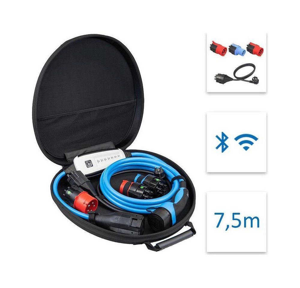 NRGkick NRGkick WLAN Set 32A (7,5m) Ladegerät Akku NRGkick Optimal WLAN Set 32A (7,5m) (32A V), Kompakte und robuste Bauweise von NRGkick