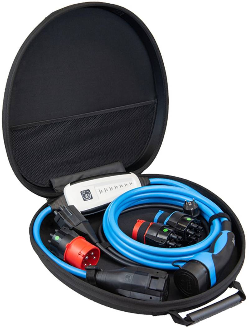 Optimal WLAN Set 32A (7,5m) Ladestation/Wallbox inkl. Adapter und Tasche von NRGkick