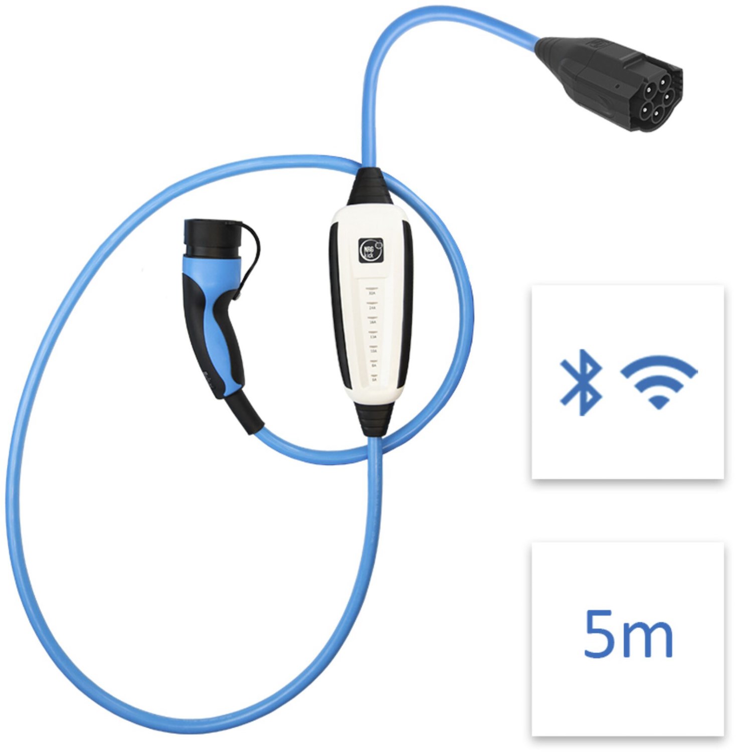 Pure Standard WLAN 32A (5m) Ladestation/Wallbox von NRGkick