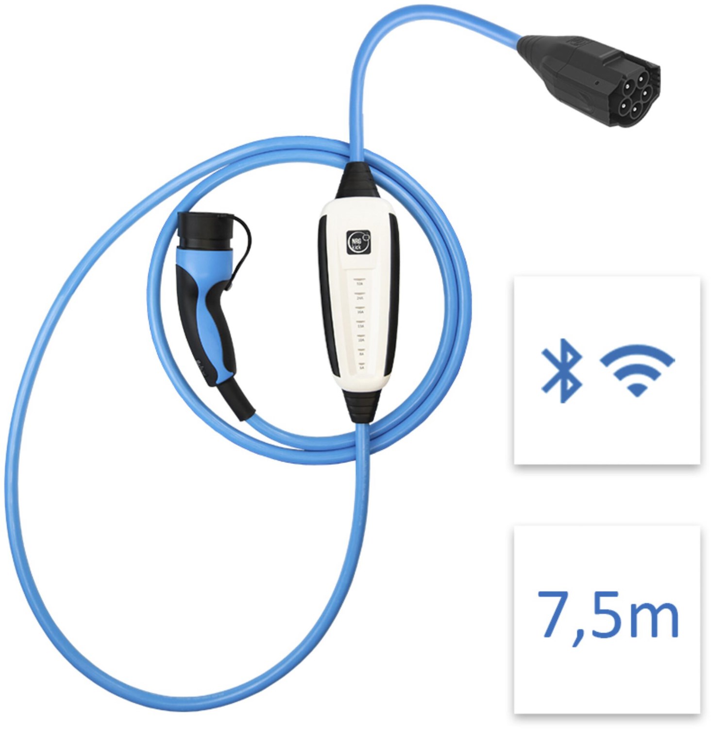 Pure Standard WLAN 32A (7,5m) Ladestation/Wallbox von NRGkick