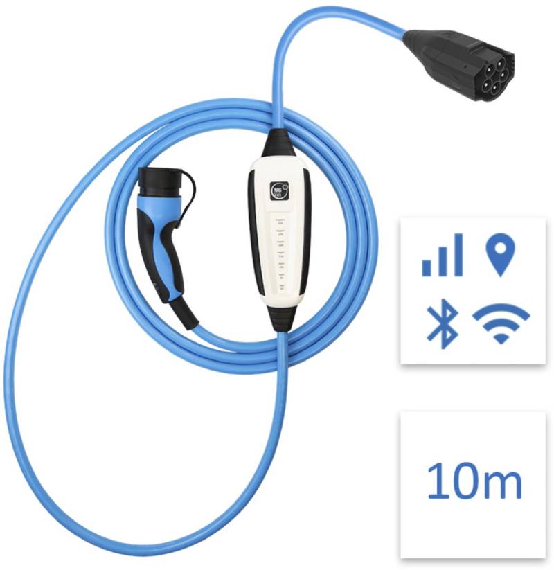 Pure Standard WLAN GSM/GPS/SIM 32A (10m) Ladestation/Wallbox von NRGkick